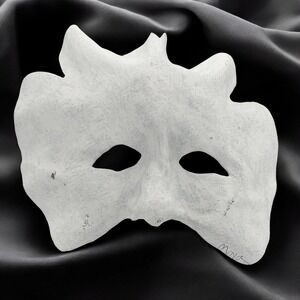 Artisan Crafted Papier-mâché Mask Halloween‎ Mardi Gras Wall Decor Theater